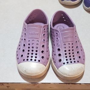 Violet colored natives